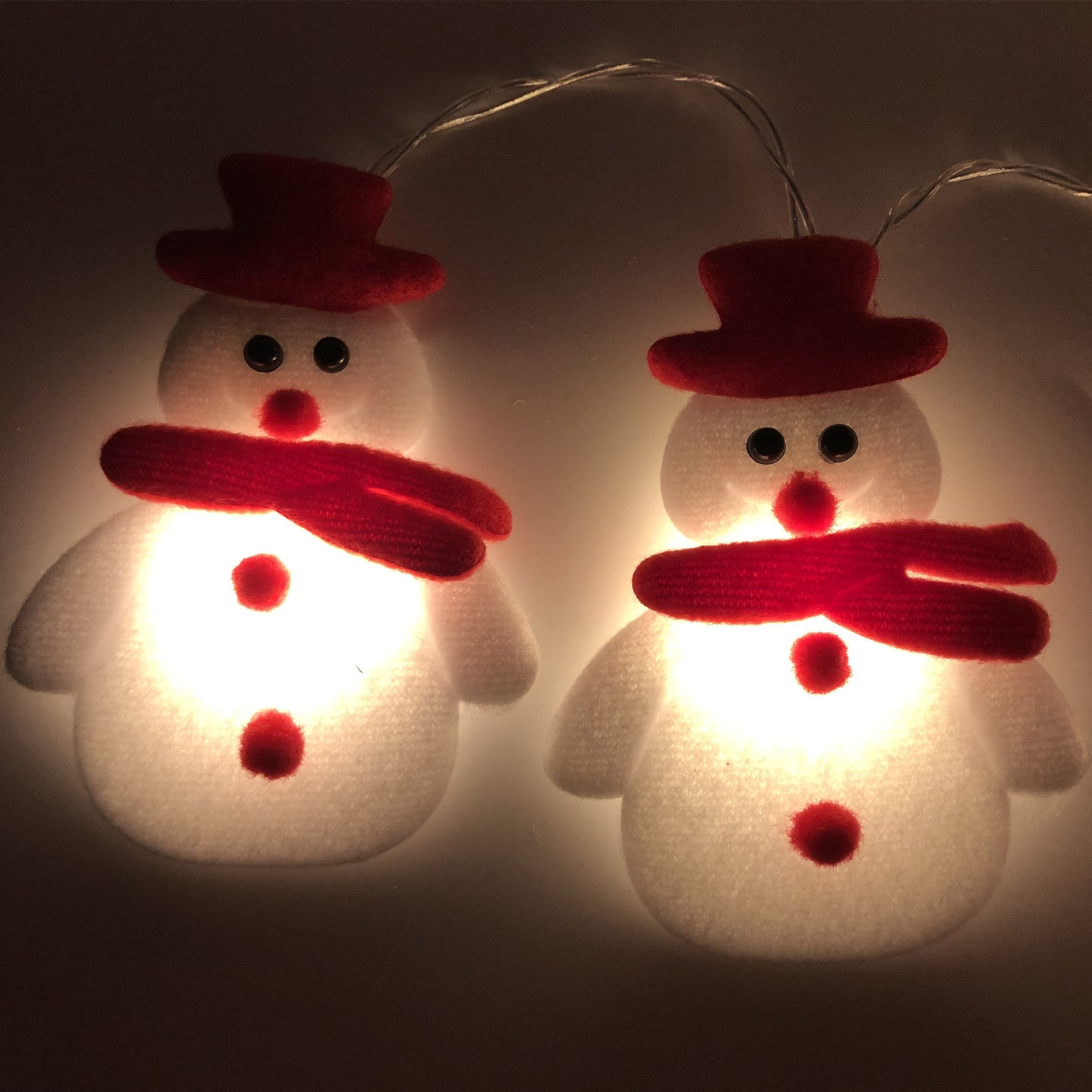 Guirlande lumineuse LED bonhomme de neige, décoration de noël, lumières féeriques, décoration pour la maison, ornement de noël, nouvel an
