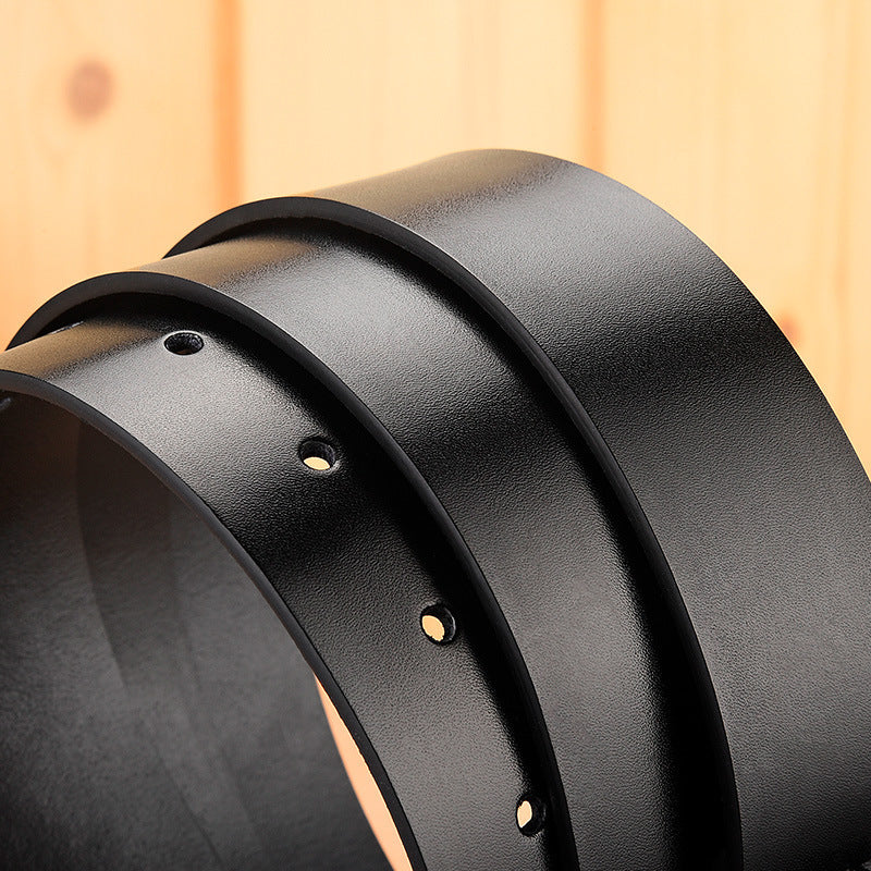 Men's Leather Casual Pin Buckle Belt - Authentic Classic