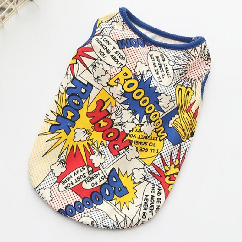 Vêtements pour chiens en coton, produits de loisirs pour animaux de compagnie