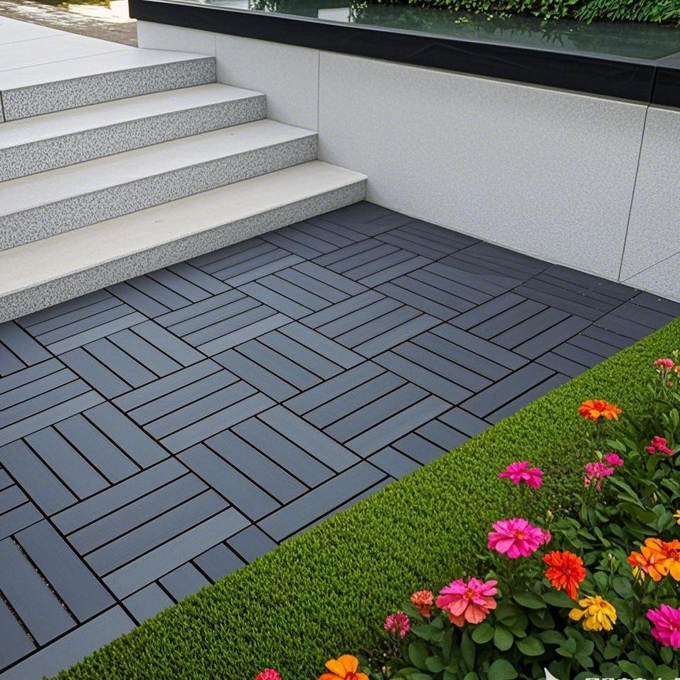 Waterproof, Wear-resistant, DIY Assembly, Garden, Courtyard, Balcony,plastic Flooring