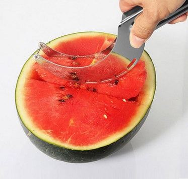 Rostfritt stål Cutter för vattenmelon Hami Melon Pitaya Pawpaw