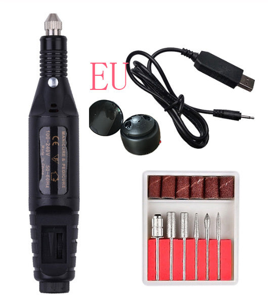 Electric Nail Drill Pen Professional Tool - 13.8x2.8cm | 3000-20000 RPM Variable Speed