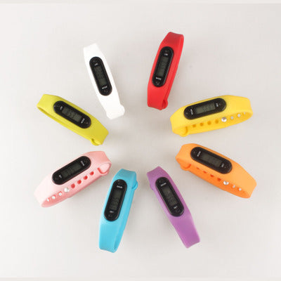 Pedometer Watch Wrist Watch - Stylish Functional Modern Active Sleek Comfortable Must-Have Ideal