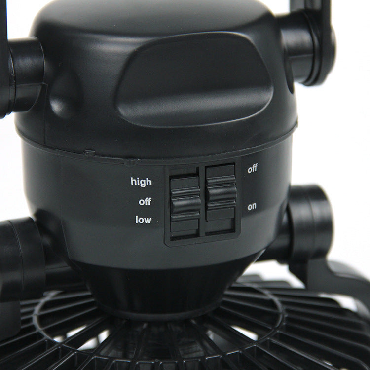 Multifunctional 18LED Camping Fan Light Sound