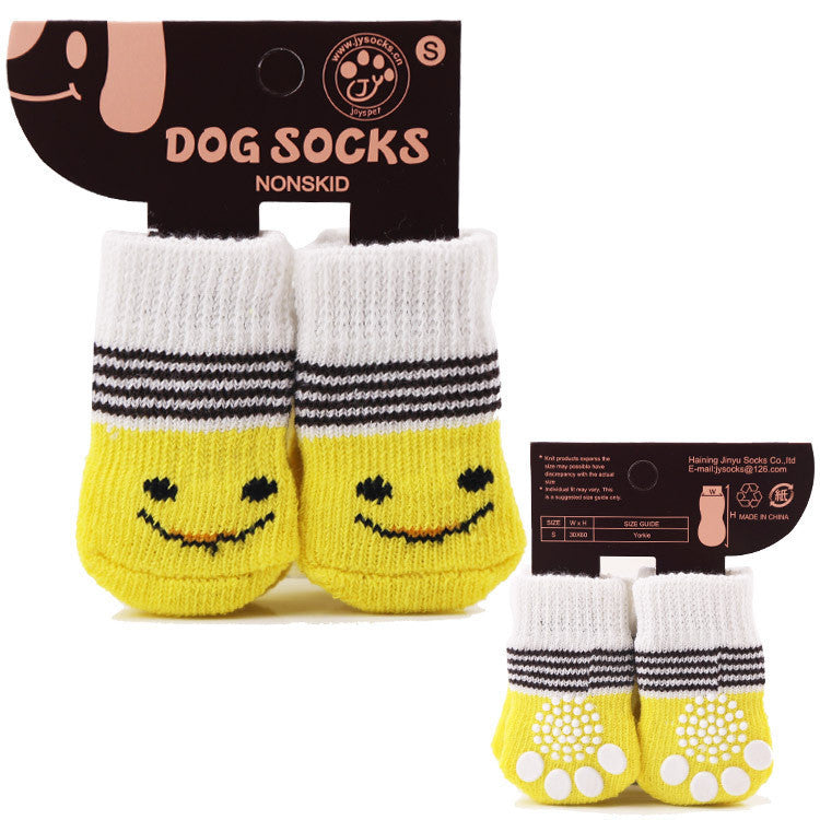 Les chaussettes pour chien