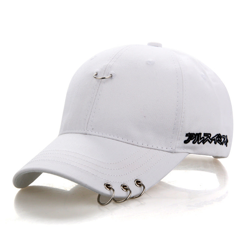 Korean Summer Baseball Cap - Hoop Cotton Duck Tongue Hat
