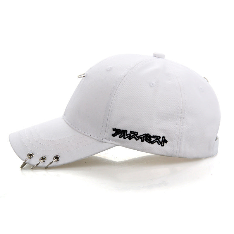 Korean Summer Baseball Cap - Hoop Cotton Duck Tongue Hat
