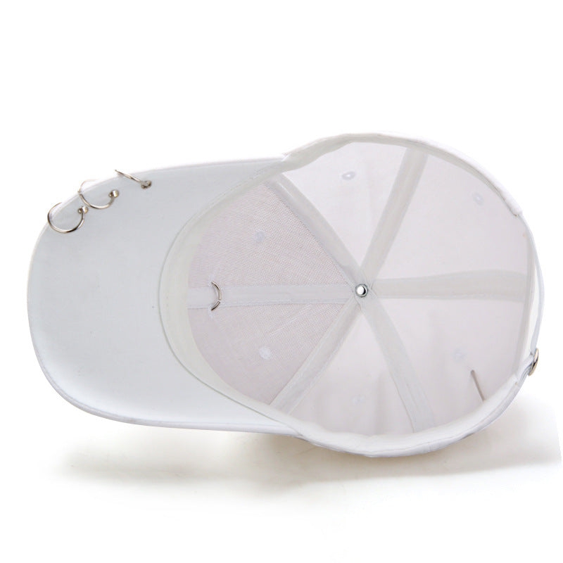 Korean Summer Baseball Cap - Hoop Cotton Duck Tongue Hat