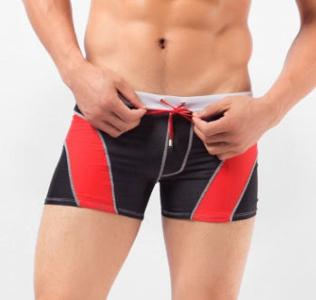 Short de bain à cordon ancre