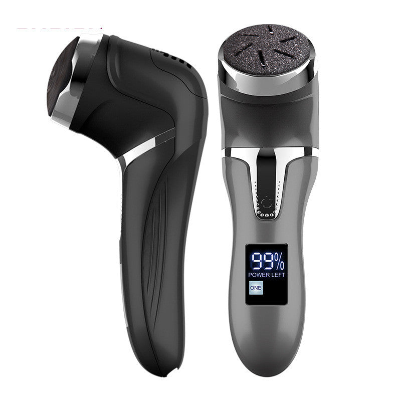 LCD digital display Elektrisk dammsugare fotskrubber peeling pedikyr enhet