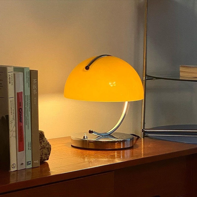 Retro Space Age Bordlampa vardagsrum Studera sovrum Bedsida Modernt skrivbord Lampor Kontorsstudie Ljus Fixturer Hem Inredning Nattljus
