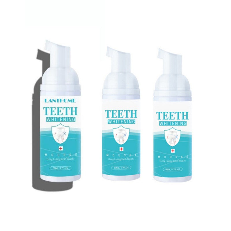 Tandblekningsmousse Rengöring Tandvård Oral Cleaning Care Skum