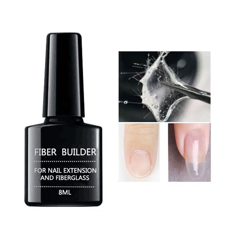 Fiber Builder Nail Gel - 8ML Professional Repair | 30g Resin Fiber Formula