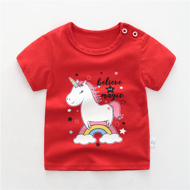 T-shirt enfant en coton