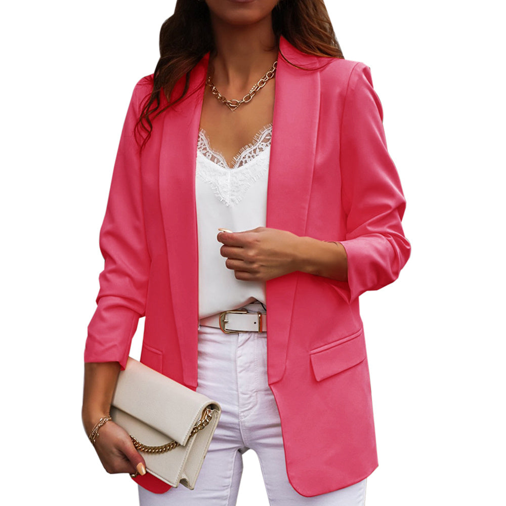 Elegant Blazer For Women - Loose Fitting, Stylish Design