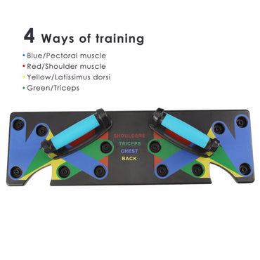 Push Up Rack Edge 9 en 1 exercice de musculation outils de Fitness femmes hommes présentoirs et rehausseurs Push-Up pour l'entraînement de GYM Body drop shipping