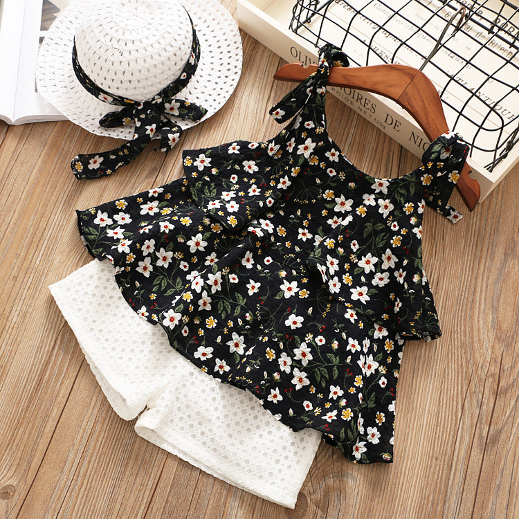 Chiffon Sling Two-piece Suit - Cool Girl Styling
