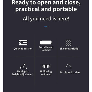 Holiday Relaxation Laptop Stand - Summer Comfort & Cooling