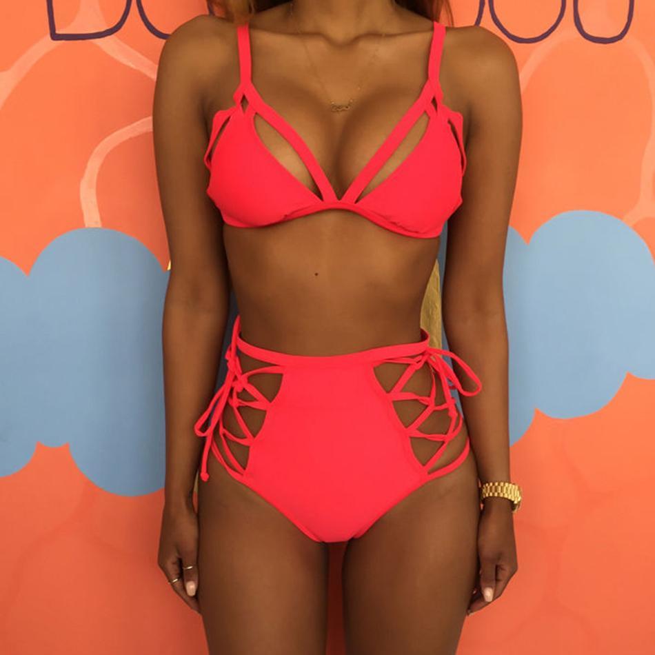 Professional Multi-String Bikini - Nylon (80% Content, S-XL, Quick-Drying Sexy Backless, European American, Chest Pad Support)
