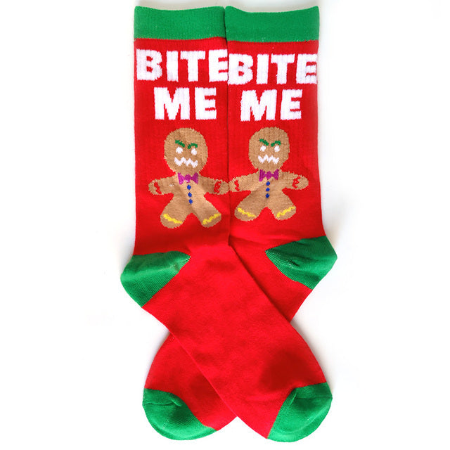 Ny jul män strumpor nyår rolig julgran