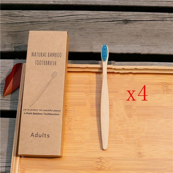 Eco Friendly Bamboo Soft Fiber Toothbrushes