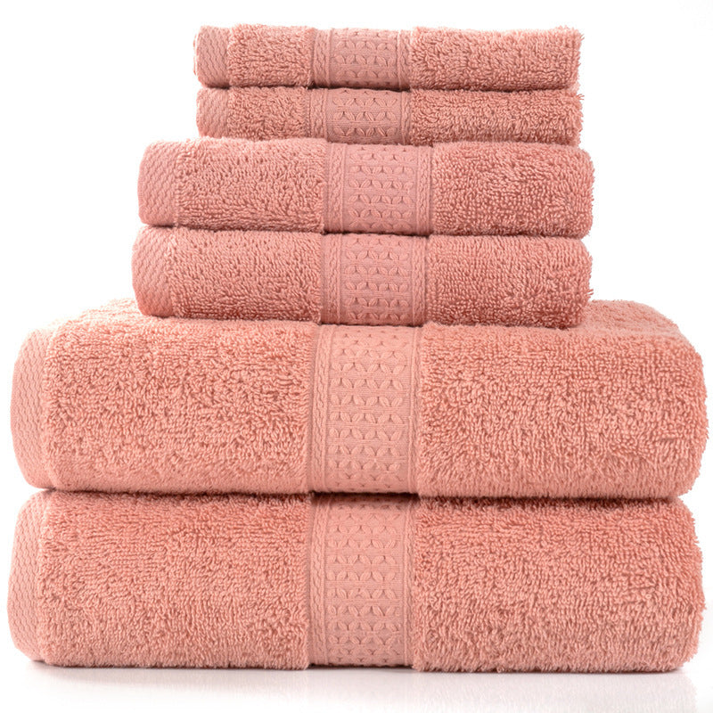 Ensemble de serviettes absorbantes en coton de 3 pièces et 6 pièces