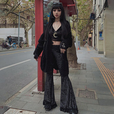 Fashion Hip Hop Bell-bottom Pants - Urban Style