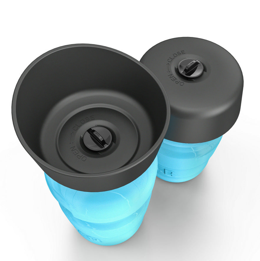 Pet Outdoor Foldable Water Bottle - Portable Dog Travel Water Dispenser