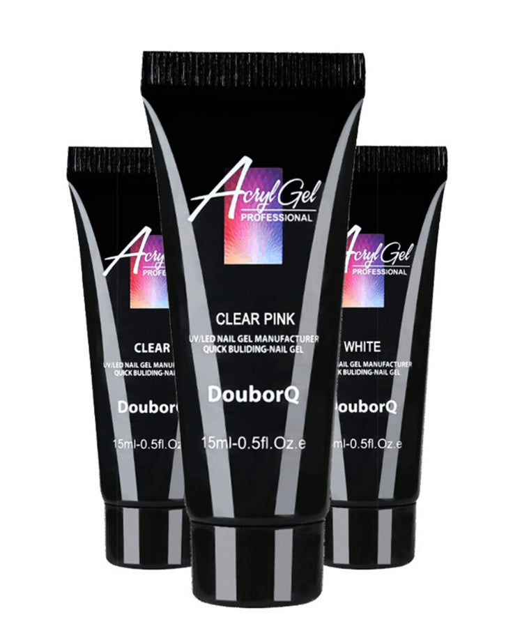 Major Dijit Polygel Kit - MT67-2#SET 15ML | 3 Colors + 48 Mold Tips