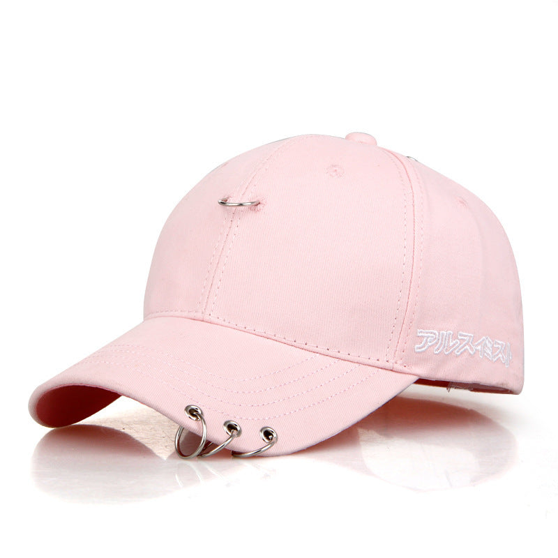 Korean Summer Baseball Cap - Hoop Cotton Duck Tongue Hat