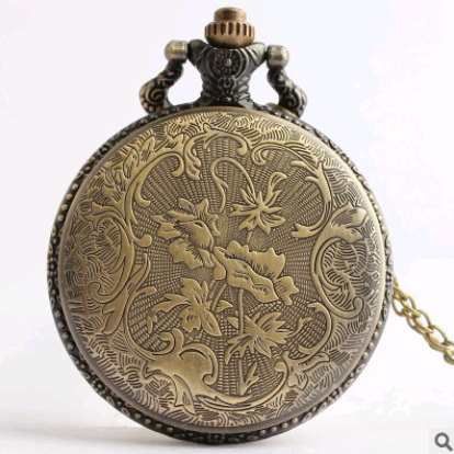 New Large Brown Color Face Australia Map Quartz Pocket Watch Retro Pocket Watch Fashion Fashion Watch - Geographic Elegant Accurate Durable Statement