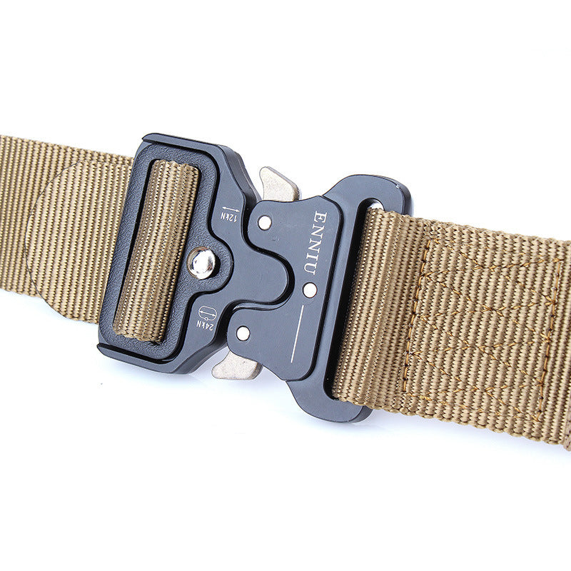 ENNIU Men's Tactical Multi-Function Nylon Outdoor Training Belt - Military Confidence