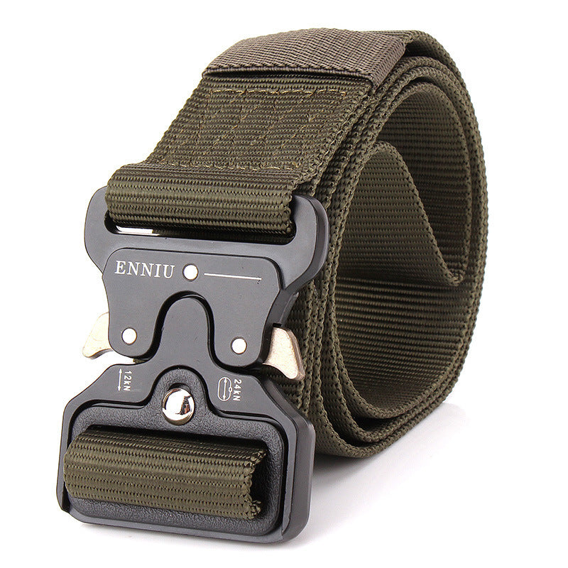 ENNIU Men's Tactical Multi-Function Nylon Outdoor Training Belt - Military Confidence