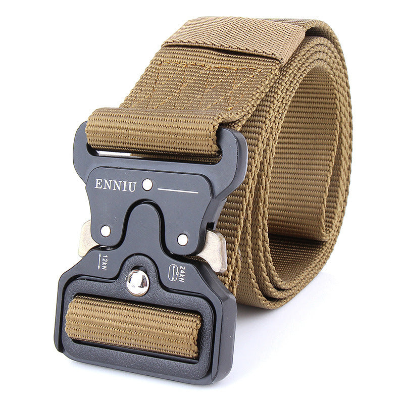 ENNIU Men's Tactical Multi-Function Nylon Outdoor Training Belt - Military Confidence