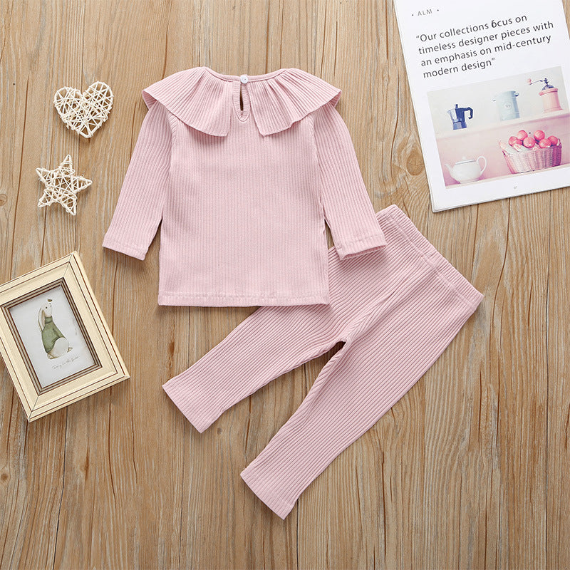 Lotus Leaf Girl Pants - Professional Design