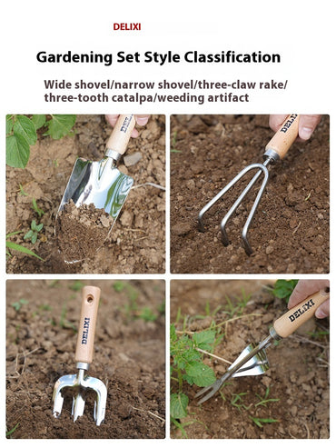 Garden Tools Set Flowers - Planting Spade Rake Garden