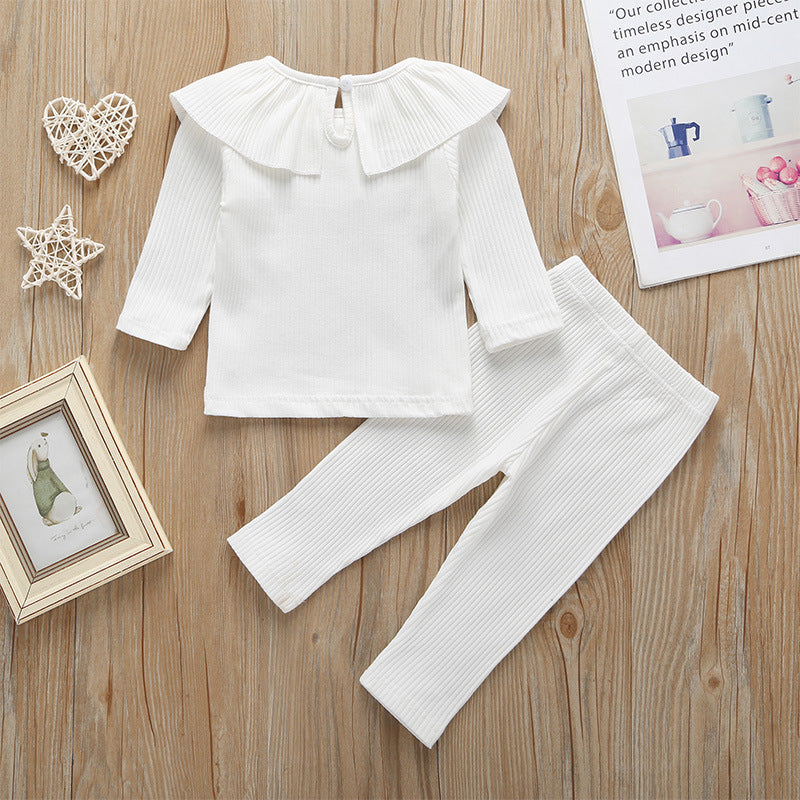 Lotus Leaf Girl Pants - Professional Design