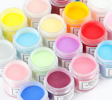 Poudre de vernis à ongles pour ongles naturels