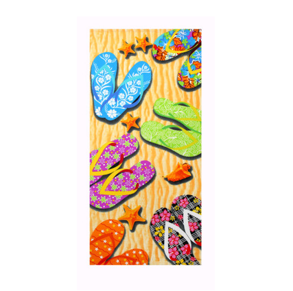 Livraison directe Flamingo crème glacée imprimé grandes hommes femmes été serviettes de plage microfibre serviette de bain Camping Yoga serviettes salle de bain