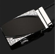 Men's Leather Two-Layer Business Korean Classic Suit Belt - Professional Durability