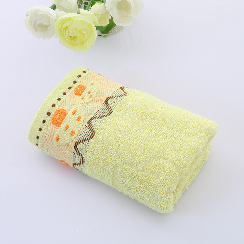 Serviette de visage en coton