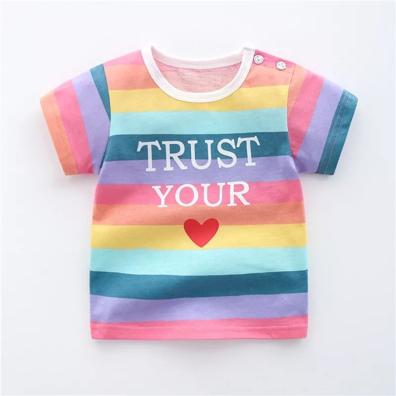 T-shirt enfant en coton