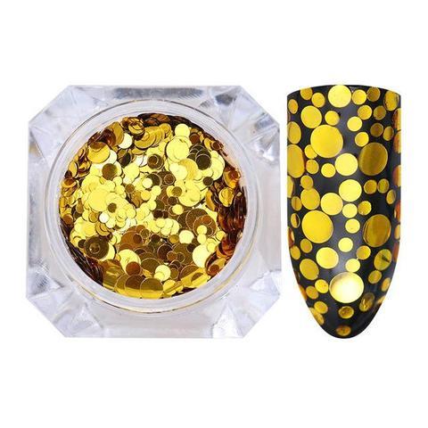 Holographic Chunky Glitter Sequins - 1g Professional | Nail Art Decoration