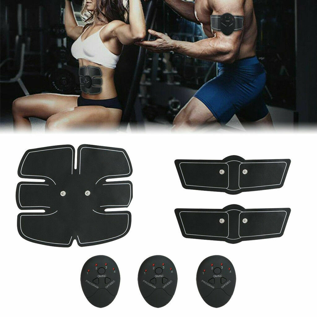 Elektrisk Muscle Toner Machine ABS Toning Bälte Simulering Fat Burner Belly Shaper