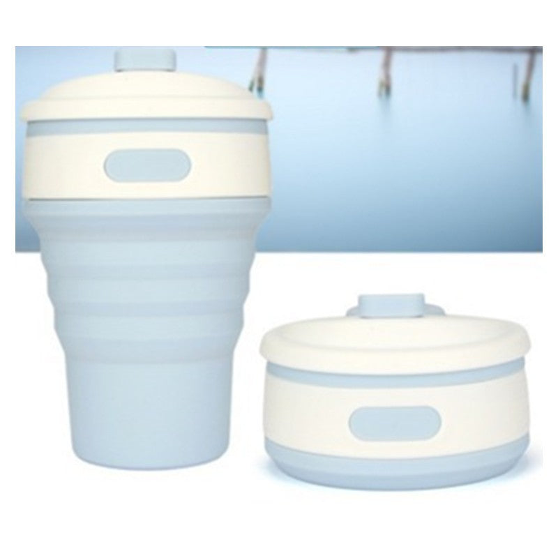 Coffee Mugs Travel Collapsible Silicon Cup Folding Water Cups BPA FREE Food Quality Drink Ware Mug Tea Coffee Cups
