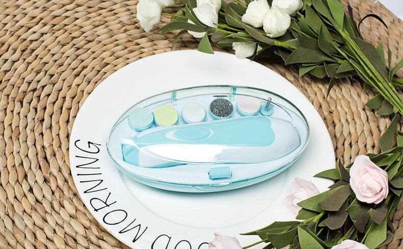 Polisseuse à ongles électrique multifonctionnelle anti-rayures pour bébé