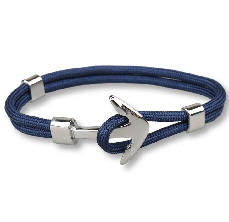 Ankararmband Paraply Svart Pirat Ankare Handrem Gåva