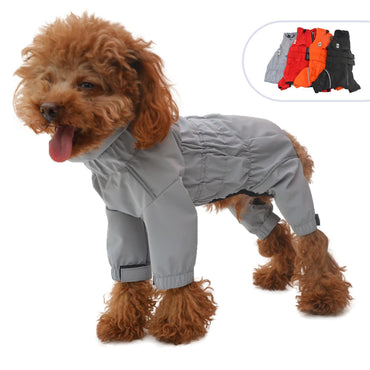 Vêtements imperméables pour animaux de compagnie à quatre pattes pour chien