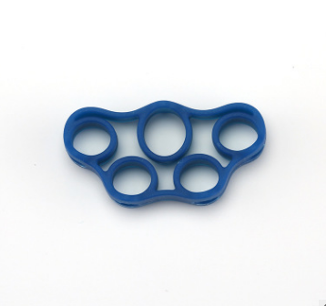 Professional Silicone Finger Trainer - Hand Gripper Resistance Bands (3 Colors, Ergonomic Design)