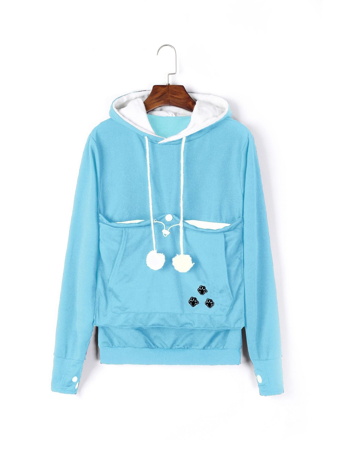 Adorable Hoodies with Pet Pocket for Women - Winter Collection